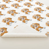 ブラウン犬のclipart シェルパブランケット (3/4)