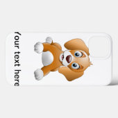 ブラウン犬のclipart Case-Mate iPhoneケース (裏面 (横))