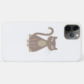ブラウン猫 Case-Mate iPhoneケース (裏面(横))