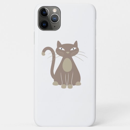 ブラウン猫 Case-Mate iPhoneケース (裏面)