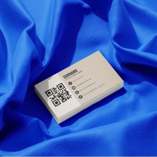 ブラウン王室のシンプル 名刺