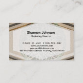 ブラウン生命の樹 名刺 (裏面)