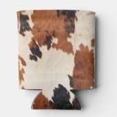 ブラウン白黒牛革 缶クーラー (裏面)