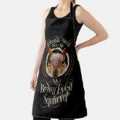 ブラウン目リスおもしろいル – リス愛好家 エプロン (インサイチュ)