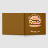 ブラウン素朴アドベンチャーが旅行を待つ ゲストブック (全面)