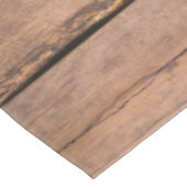 ブラウン素朴ウッド動揺してファームハウス テーブルクロス (アングル)