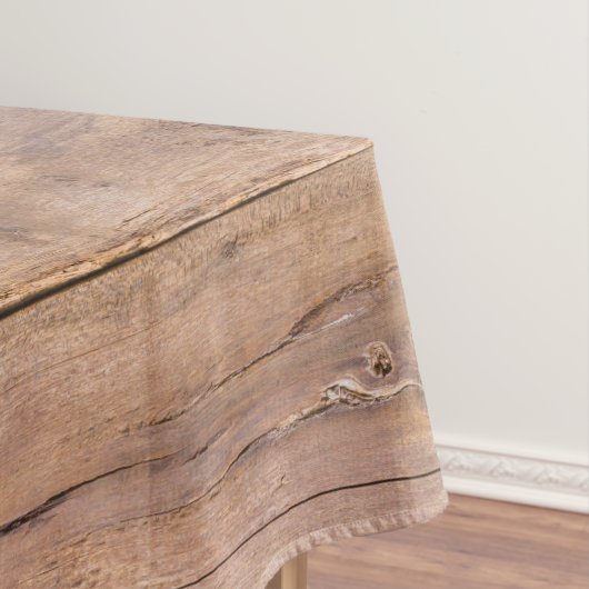 ブラウン素朴ウッド動揺してファームハウス テーブルクロス (インサイチュ)