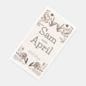 ブラウン結婚フローラテーマ (コーナー)