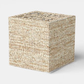 ブラウン縁どウィーブのシ結婚ーセル フェイバーボックス (裏面サイド)