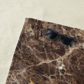 ブラウン自然大理石 ビーチタオル (インサイチュ)