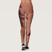 ブラウン葉ズ・オン・ラスト レギンス (裏面)