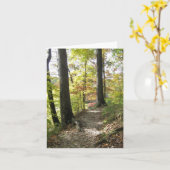 ブラウン郡のメッセージカード カード (黄色い花)