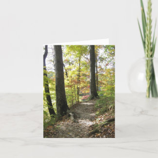 ブラウン郡のメッセージカード カード