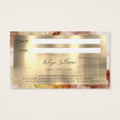 ブラウン金ゴールドグリッター水色 (裏面)