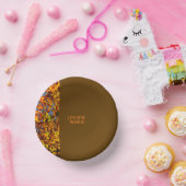 ブラウン離れサンクスギビング与え感謝していHAPPY ペーパーボウル (パーティー)