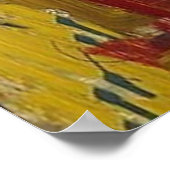 ブラウン雪だるま ポスター (角)