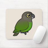 ブラウン頭のオウム マウスパッド (マウス)