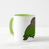 ブラウン頭のオウム マグカップ (正面左)