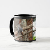 ブラウン頭の精神病院のマグ マグカップ (正面左)