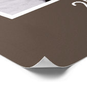 ブラウン2写真その後、卒業クラス20xx ポスター (角)