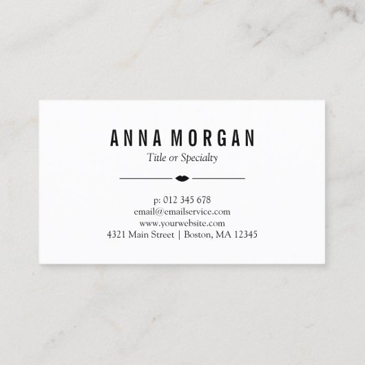 ブラウン・アイズ&ピンク・リップス・キッチー・メイク・アーティスト 名刺 (裏面)