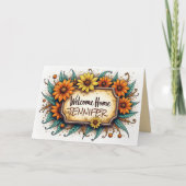 ブラウン・アイド・スザンズのウェルカムホーム カード (正面)