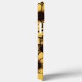 ブラウン・アイド・スーザン・モノグラム Case-Mate iPhoneケース (裏面 / 右)