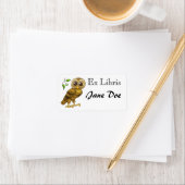 ブラウン・アテナイ・フクロウ ラベル (インサイチュ)