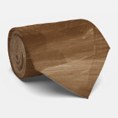 ブラウン ウォーターカラーカスタム ネクタイ (ロール)