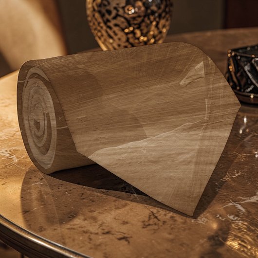 ブラウン ウォーターカラーカスタム ネクタイ