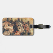 ブラウン・ウーズ ラゲッジタグ (裏面横)