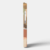 ブラウン・エステティック・ウーマン読書本 Case-Mate iPhoneケース (裏面 / 左)