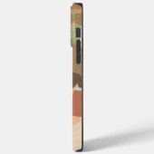 ブラウン・エステティック・ウーマン読書本 Case-Mate iPhoneケース (裏面 / 左)