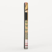 ブラウン・エステティック・ウーマン読書本 Case-Mate iPhoneケース (裏面/右)