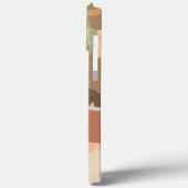 ブラウン・エステティック・ウーマン読書本 Case-Mate iPhoneケース (裏面 / 左)