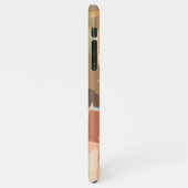 ブラウン・エステティック・ウーマン読書本 iPhoneケース (左側)