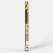 ブラウン・エステティック・ウーマン読書本 SAMSUNG GALAXYケース (右側面)