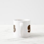 ブラウン エスプレッソカップ (裏面)