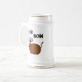 『ブラウン・カウ・スタイン』 ビールジョッキ (正面左)