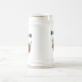 『ブラウン・カウ・スタイン』 ビールジョッキ (中央)