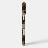 ブラウン カモフラージュ オリジナル Case-Mate iPhoneケース (裏面 / 右)