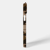 ブラウン カモフラージュ オリジナル Case-Mate iPhoneケース (裏面 / 右)