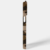 ブラウン カモフラージュ オリジナル Case-Mate iPhoneケース (裏面 / 右)