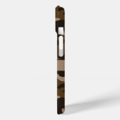 ブラウン カモフラージュ オリジナル Case-Mate iPhoneケース (裏面 / 左)
