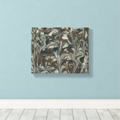 ブラウン キャンバスプリント (インサイチュ (ウッドフロア))