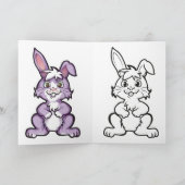 ブラウン・クロス彼はキリスト教の復活祭を復活している シーズンカード (内部)