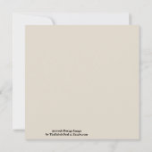 ブラウン、グリーン、タンのパタストライプのーンの色 カード (裏面)