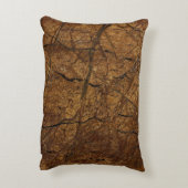 ブラウン・ストーン・パターンの父の日 アクセントクッション (裏面(縦))