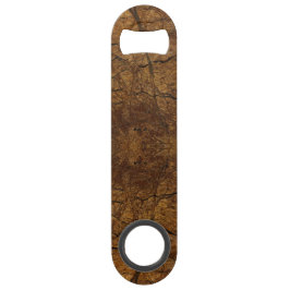 ブラウン・ストーン・パターンの父の日 スピード栓抜き