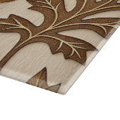 ブラウン&タン秋紅葉&どんぐり カッティングボード (角)